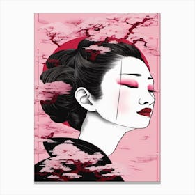Geisha 2 Canvas Print