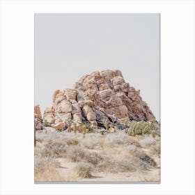 Desert Boulders Canvas Print