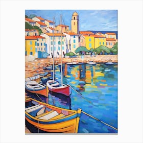 Saint Tropez France 1 Fauvist Painting Canvas Print