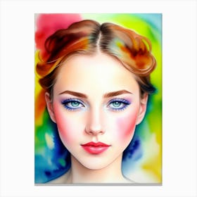 Watercolor Painting 1 Canvas Print