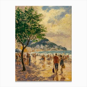 Rio Beach Canvas Print