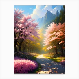 Cherry Blossoms 2 Canvas Print