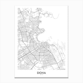 Doha Canvas Print