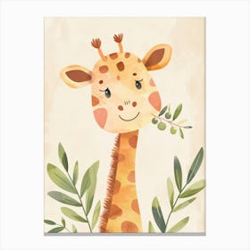 Giraffe Canvas Art 1 Canvas Print