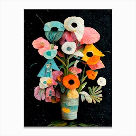 Les Fleurs Canvas Print