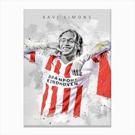 Xavi Simons Drawing Canvas Print