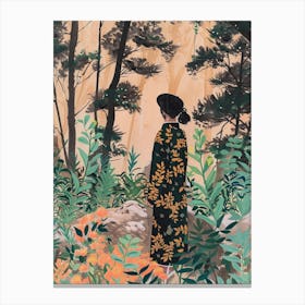 In The Garden Nara Park Japan 1 Canvas Print