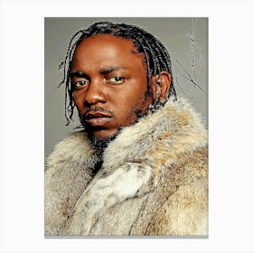 Kendrick Lamar Fan Canvas Print