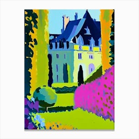 Château De Villandry Gardens, 1, France Abstract Still Life Canvas Print