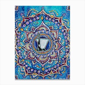 Throat Chakra Canvas Print