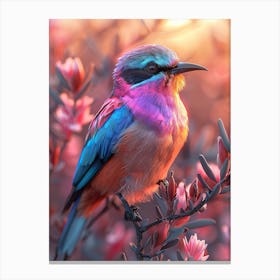 Colorful Bird 5 Canvas Print