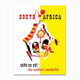 Wonderful Weather In South Africa Canvas Print