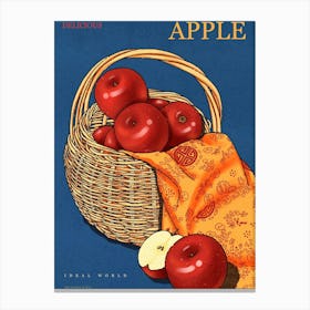 Delicious Apple 1 Canvas Print