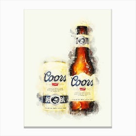 Coors Light Canvas Print