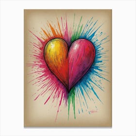 Heart Canvas Print 3 Canvas Print