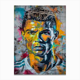 Cristiano Ronaldo 5 Canvas Print