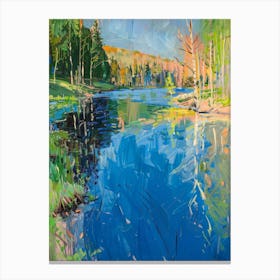 'River' 9 Canvas Print