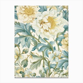 Floral Wallpaper 3 Canvas Print