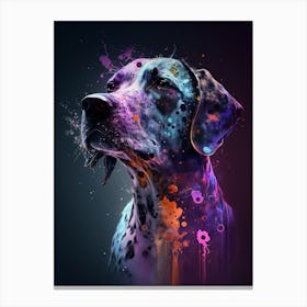 cute Dalmatian Canvas Print