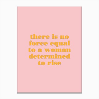 Woman Rise Canvas Print