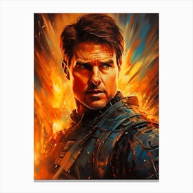 Tom Cruise (2) Canvas Print