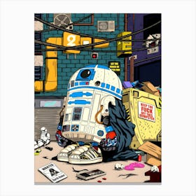 Star Wars R2d2 Canvas Print