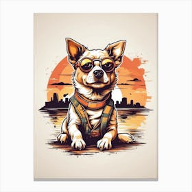 Chihuahua Dog Canvas Print