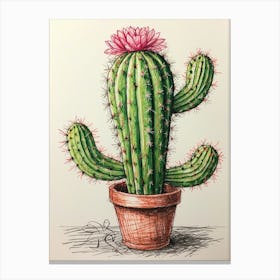 Cactus 6 Canvas Print