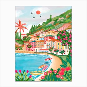 Lake como, Italy Canvas Print