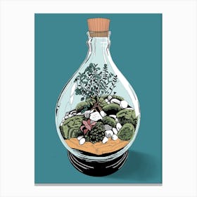 Bonsai Terrarium Canvas Print