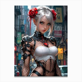 Gothic Girl 7 Canvas Print