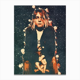 Nirvana kurt cobain 8 Canvas Print