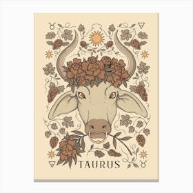 Taurus Canvas Print
