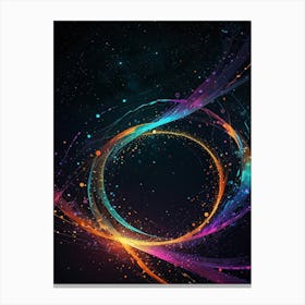 Abstract Space Background 1 Canvas Print