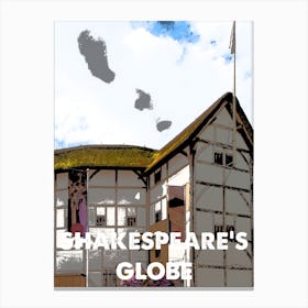 Shakespeare's Globe, London, Theatre, Landmark, Wall Print, Wall Art, Poster, Print, Canvas Print