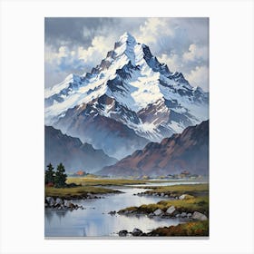 Mountain Range Canvas Print