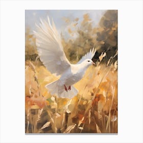 Bird Painting Dove 1 Canvas Print