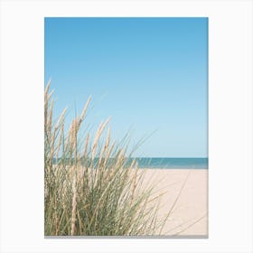 Summer beach - coastal photography in Italy - nature and travel photography with wanderlust by Christa Stroo Photography Canvas Print