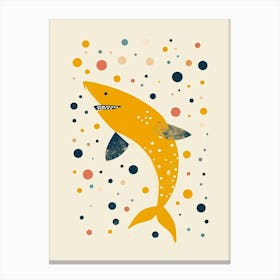Yellow Shark 2 Canvas Print
