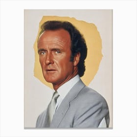 James Caan Retro Collage Movies Canvas Print