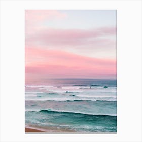 Byron Bay, Australia Pink Photography 2 Canvas Print