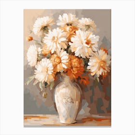 Marigold Flower Still Life Painting 2 Dreamy Canvas Print