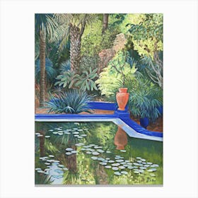 Moroccan Pond Canvas Print