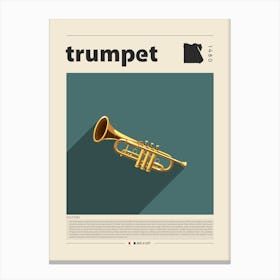 Trumpet Canvas Print