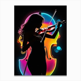 Violinist Canvas Print