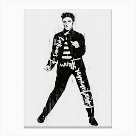 Elvis Presley Singer Canvas Print
