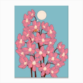Blossom Cat Tree Canvas Print