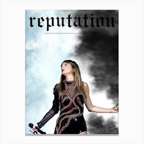 Reputation Taylor Swift Canvas Print