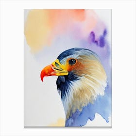 California Condor Watercolour Bird Canvas Print