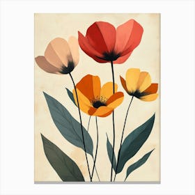 Poppies 11 Canvas Print